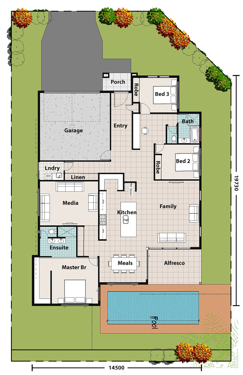 Sparrowhawk, Lowset House Plan