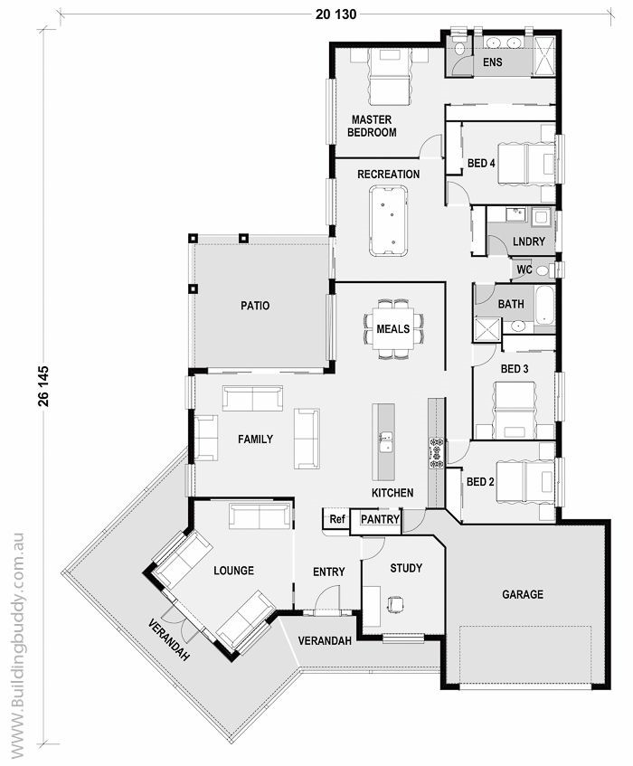 Sandalwood Acreage Lot House Plan  Building Buddy