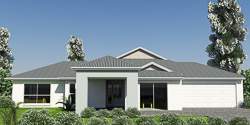Modern Acreage Home Exterior → "Custom acreage home designed for spacious rural living."