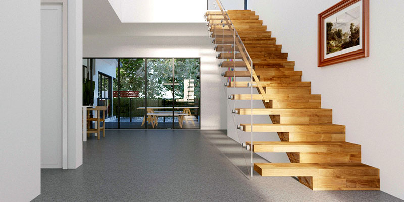 Home Interior In Step For Prime Stairway & Storage Solution