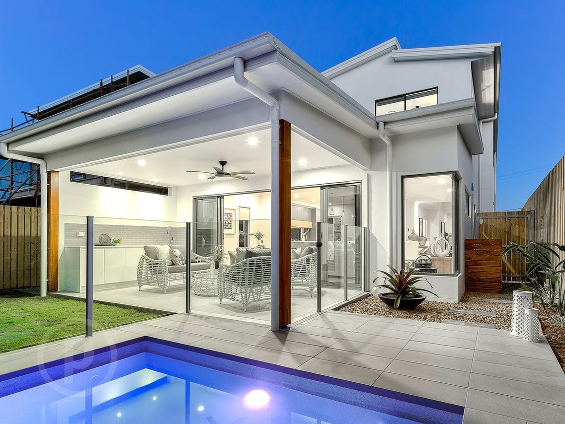 View of Alfresco Area overlooking Pool