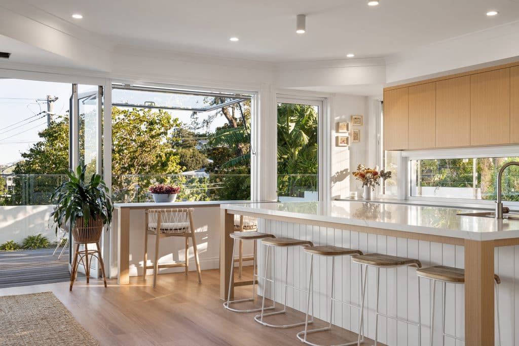 Outdoor entertainment space designed for Brisbane homes