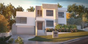 Bobsled Sloping Lot House Plan – Custom Home Design for Steep Blocks in Coomera Waters