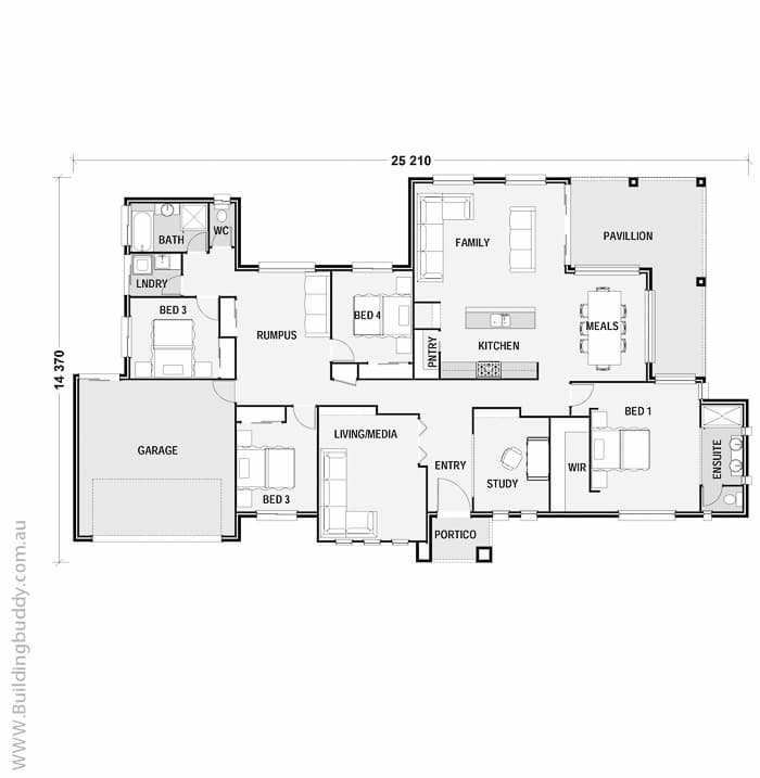 Royal Palm Single Storey Home Design - Ready for Your Personal Stamp